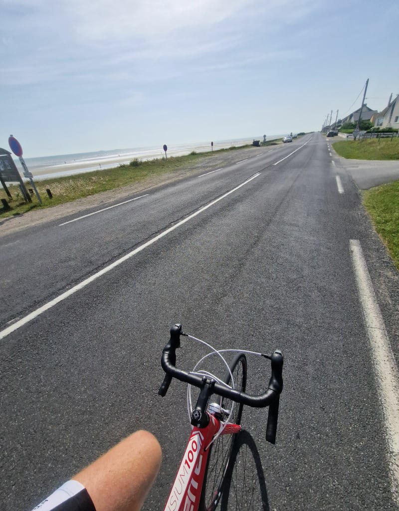 60 km à vélo dans le Cotentin - Blosville