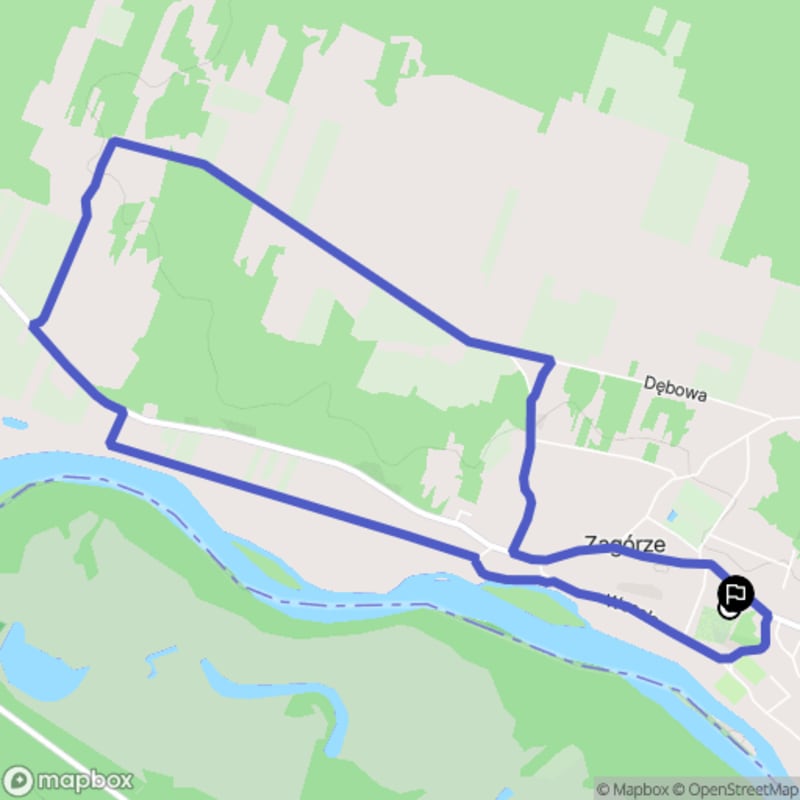 Łatwa, 8km trasa turystyczna od Mielnika - Mielnik