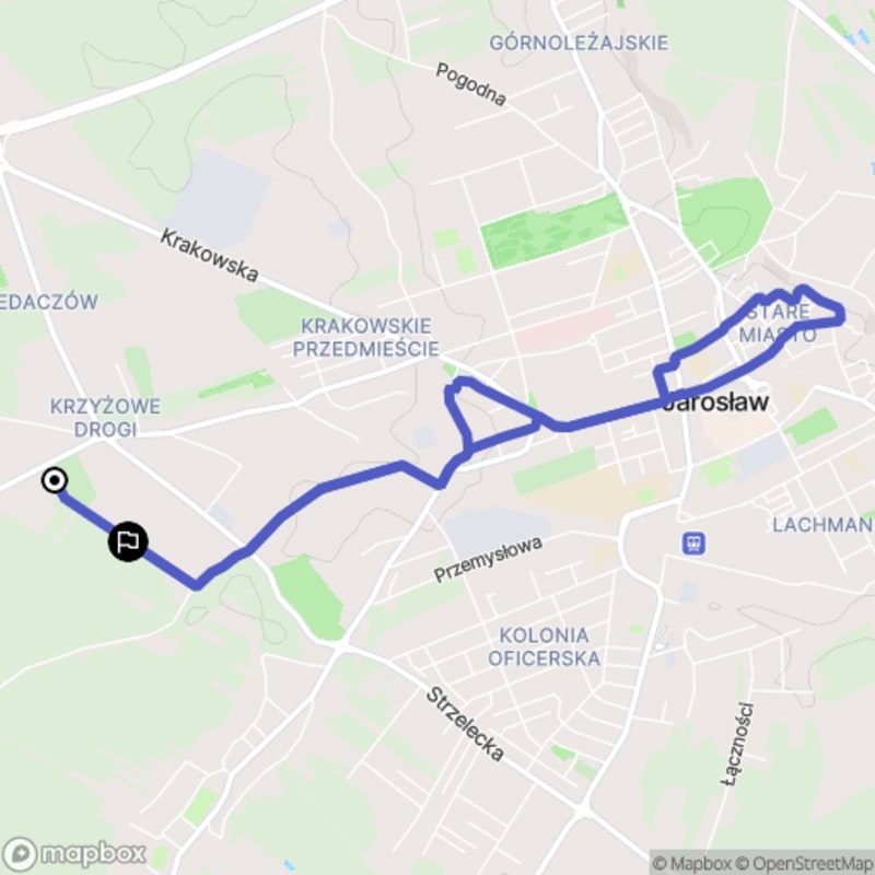 Ścieżka wzdłuż potoku Maleniskiego o długości 8,2 km z poziomem trudności umiarkowanym (Maleniska) - Maleniska