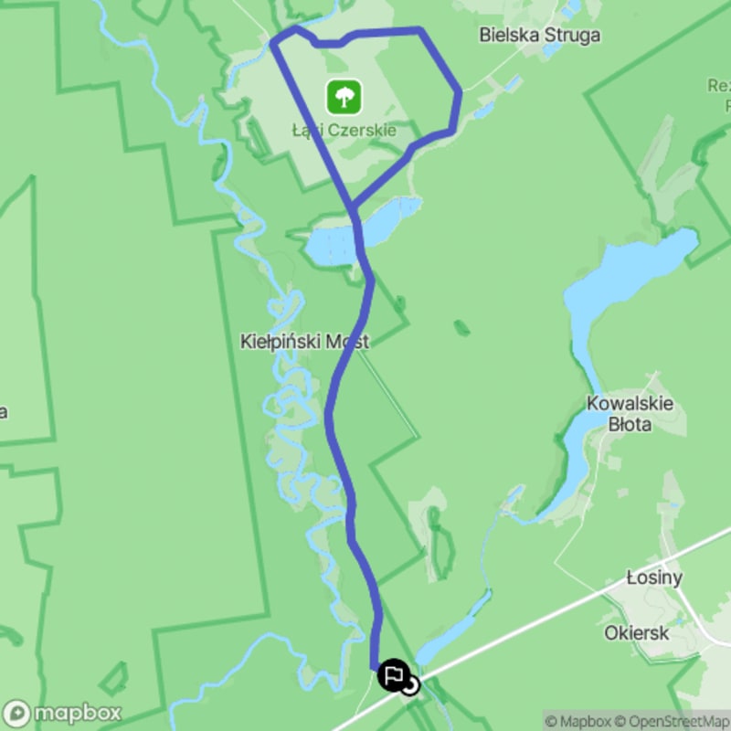 Ścieżka do Góry Gołąbka - 11,8 km, poziom trudności średni - Gołąbek