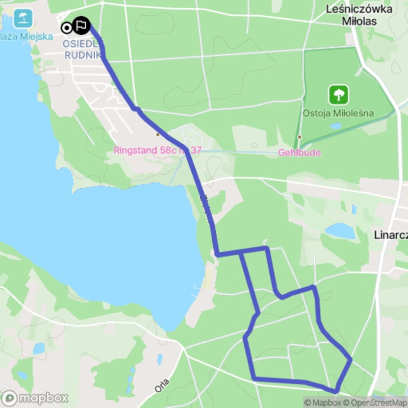 Łatwa, 5.7km dystansowy spacer od Grudziądza - Grudziądz