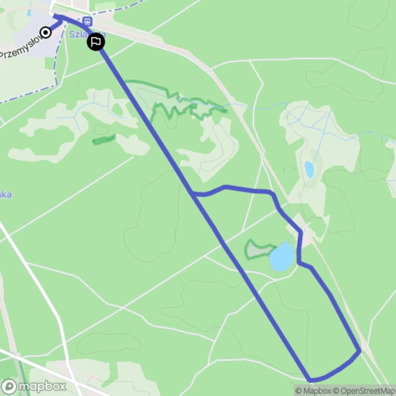 Spacer łatwy o długości 6,2 km w Szlachcie - Szlachta