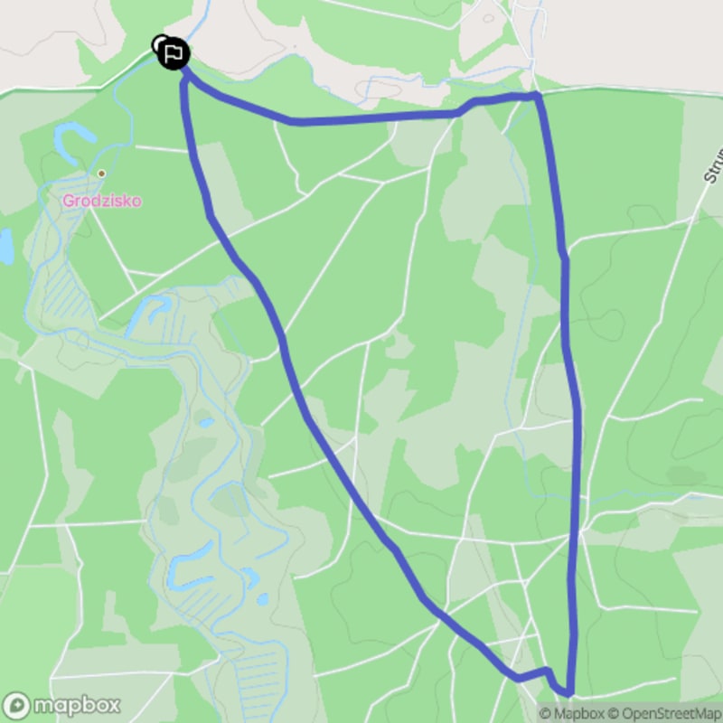 Łatwa, 5,8km dystansowa wycieczka piesza w Słupsku \/ łatwe szlaki turystyczne o długości 5,8 km w Słupsku - Słupsk