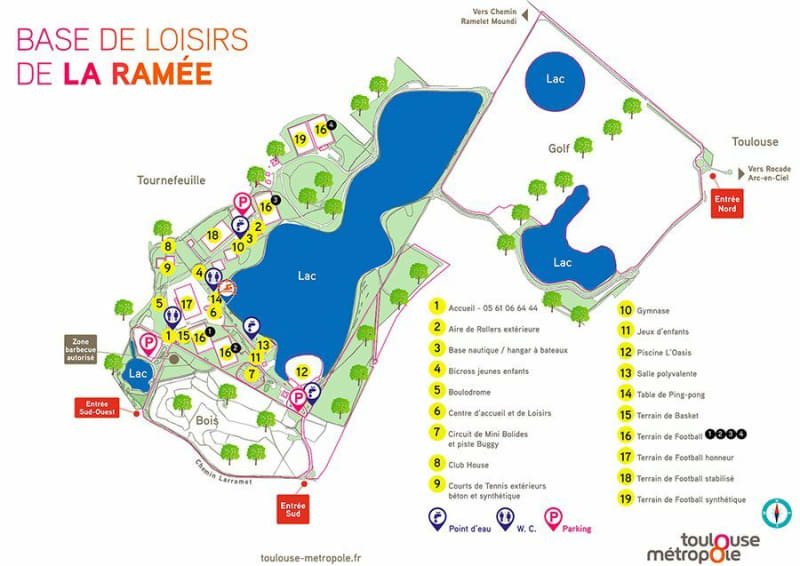 Tour à vélo de la Ramée - Tournefeuille