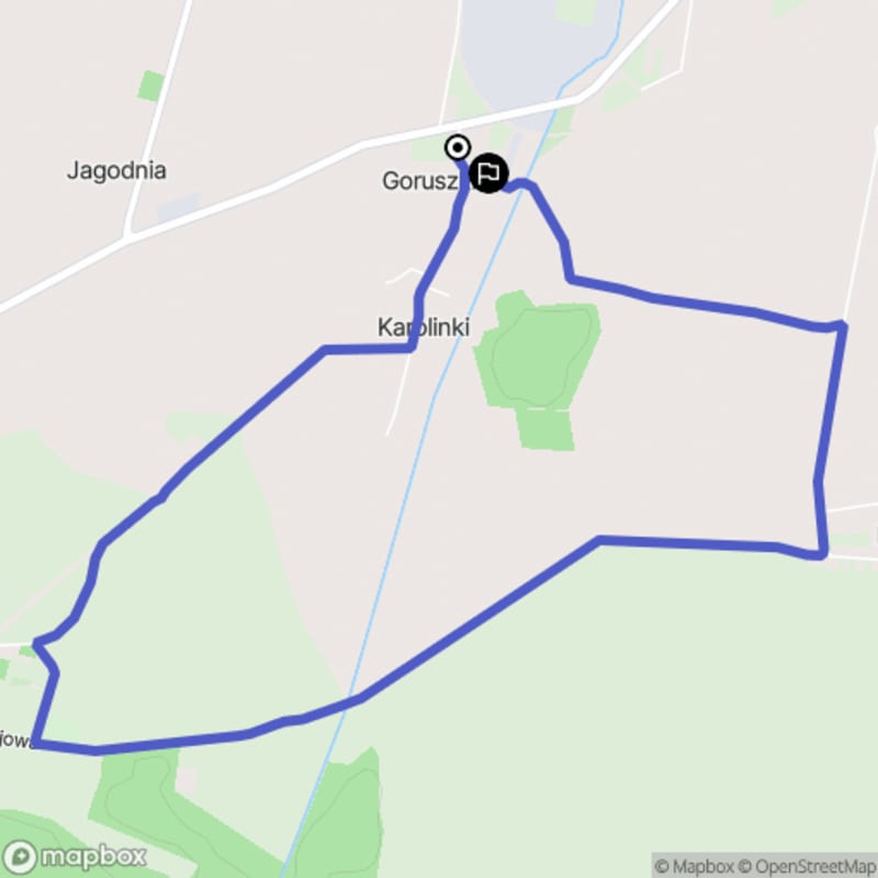 Ścieżka w Karolince o dystansie 8,2 km i poziomie trudności umiarkowanym - Karolinki