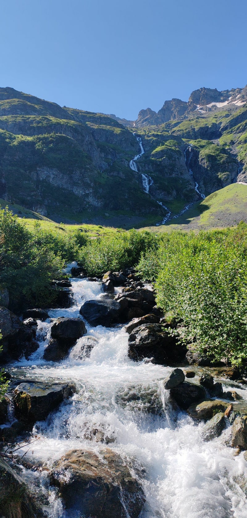 Lac Blanc par la vire des Excellences - Saint-Mury-Monteymond