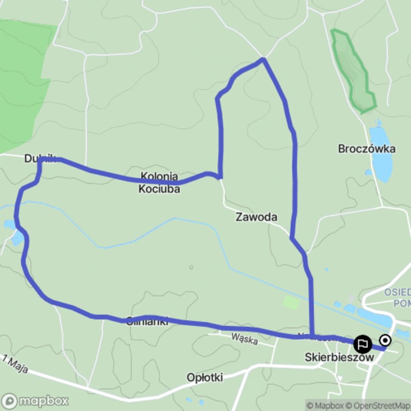 Łatwa, 7.5km dystansowa przechadzka turystyczna w Skierbieszowie - Skierbieszów