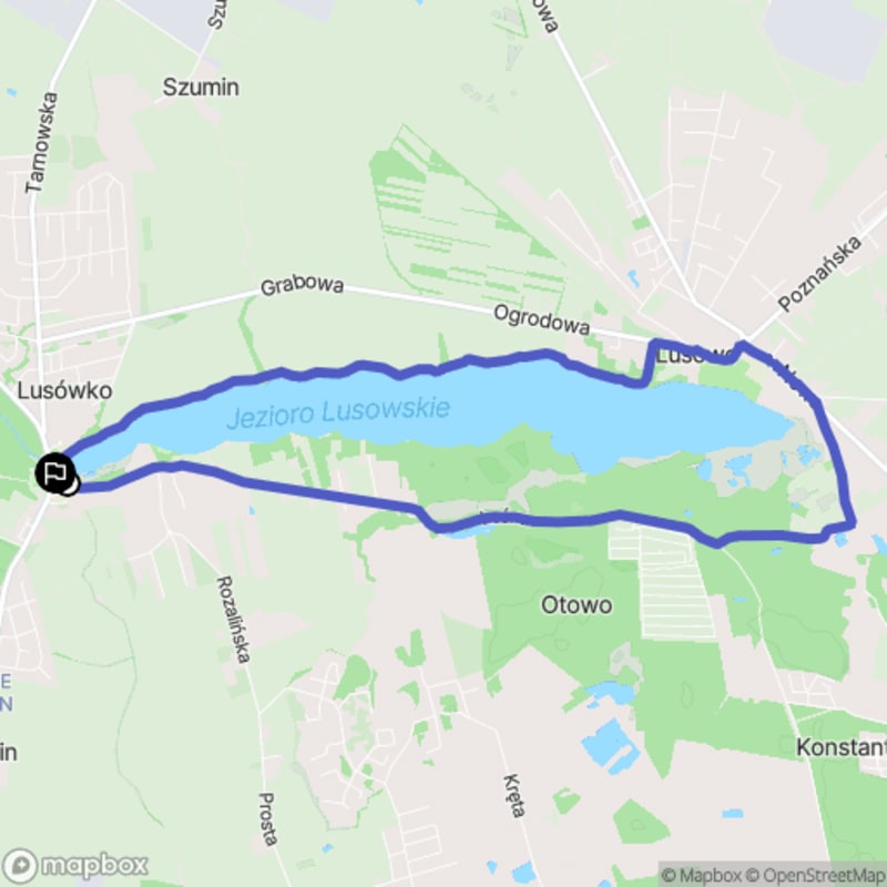 Ścieżka w środku natury - spacer od Lusówka, dystans 9.9 km, poziom trudności średni

(Należy zauważyć, że tytuł powinien być napisany w języku polskim) - Lusówko