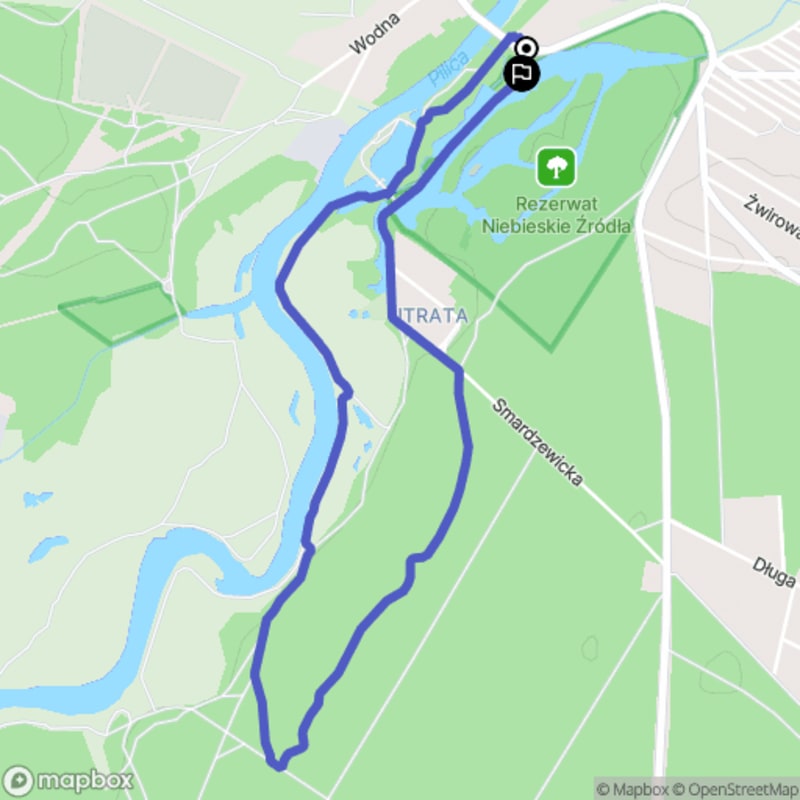 Spacer łatwy o dystansie 4,1 km w Tomaszowie Mazowieckim - Tomaszów Mazowiecki