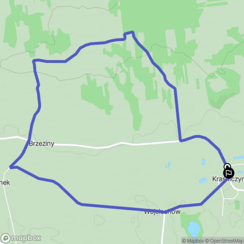 Ścieżka w Kraśniczynie - 8,5 km, poziom trudności średni - Kraśniczyn