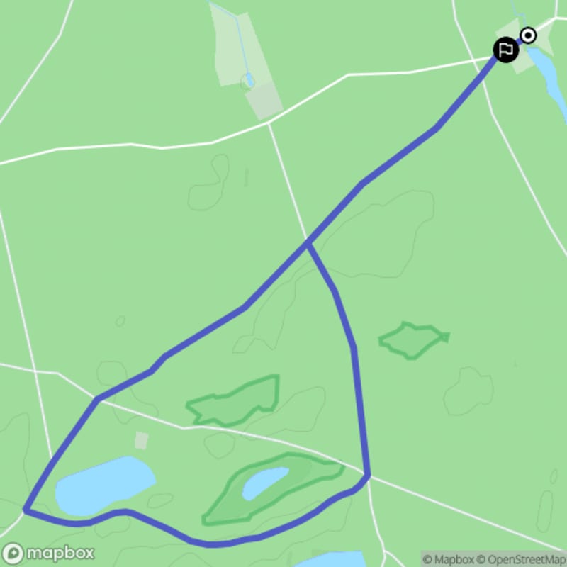 Spacer w Jazy - łatwa trasa o długości 5,6 km - Jazy