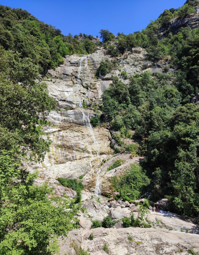 Cascade du voile de la mariée - Bocognano