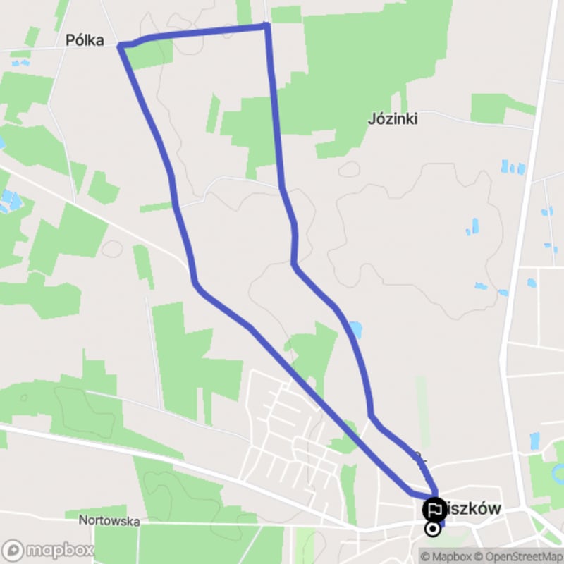 Spacer łatwy o dystansie 5,7 km w Tuliszku - Tuliszków