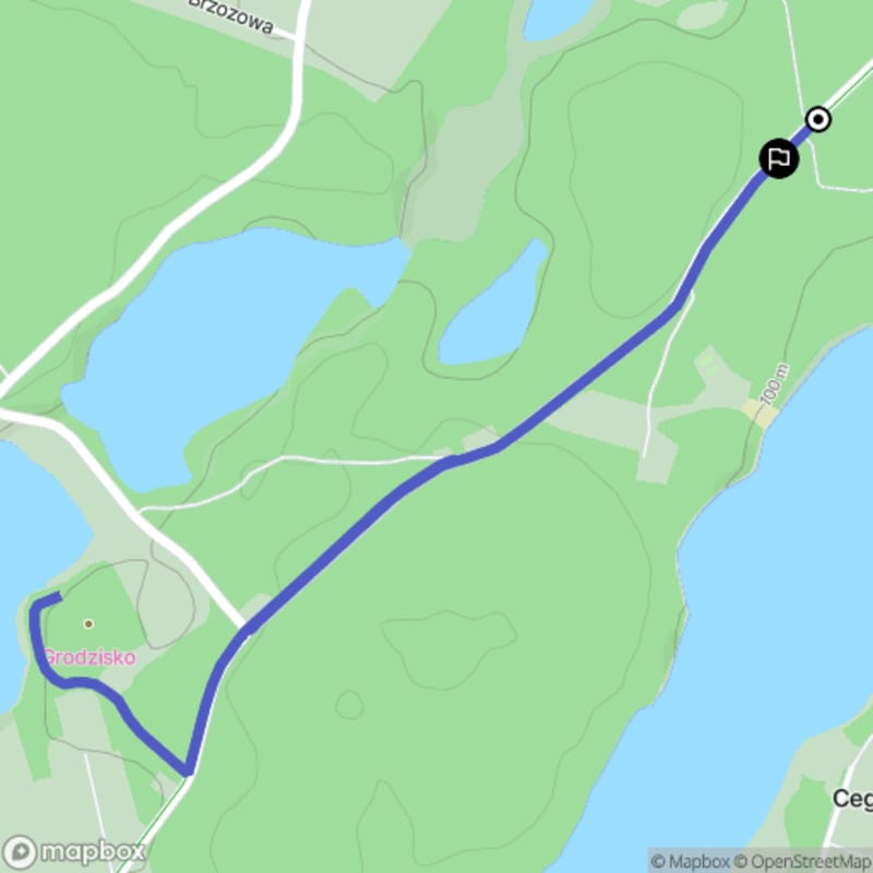 Łatwa wędrówka przez Mrówki o długości 3,7 km \/ 

(Tytuł można przetłumaczyć na angielski jako: Easy hike from Mrówki with a length of 3.7 km.) - Mrówki