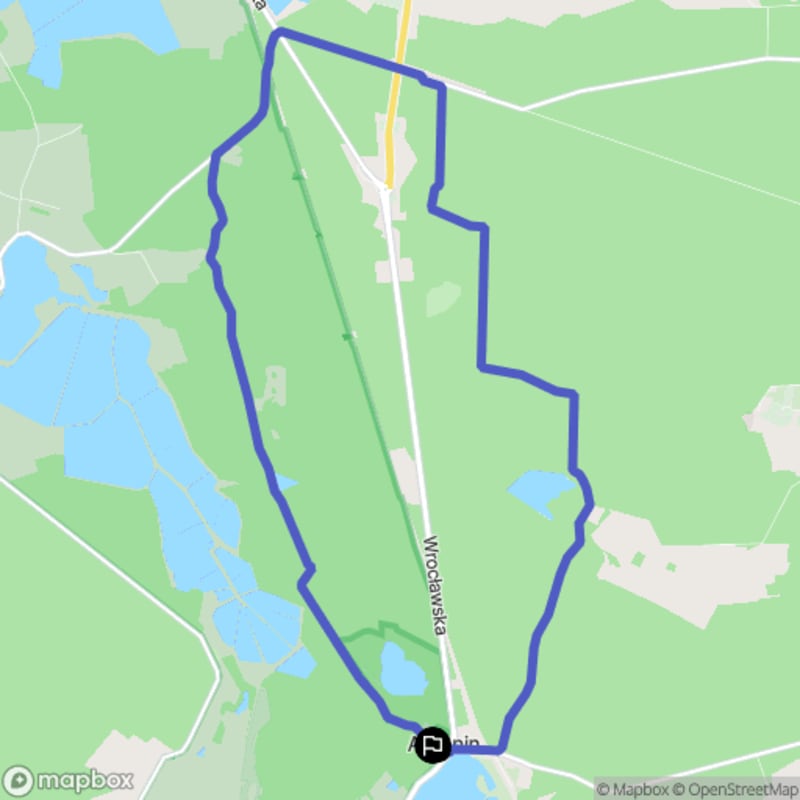 Ścieżka Antonińska - 15,1 km, pozioma z trudnością średnią - Antonin