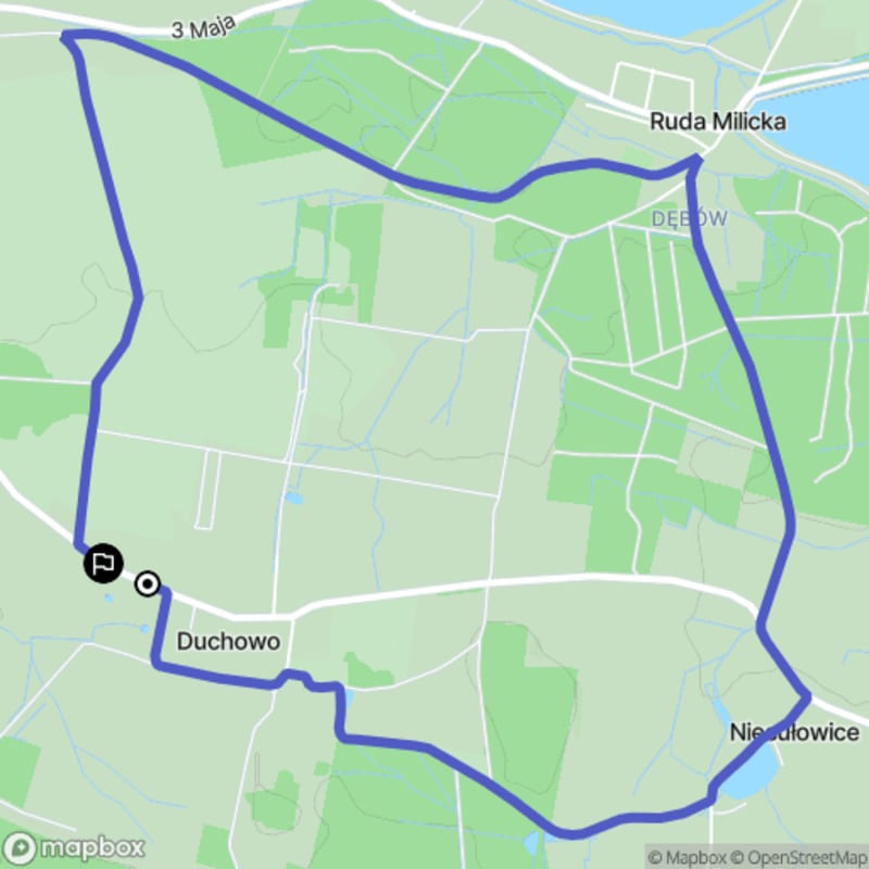 Łatwa, 7.5km trasa turystyczna rozpoczynająca się w Duchowie \/ 

(Łatwa, 7.5 km szlak turystyczny zaczyna się w Duchowie) - Duchowo