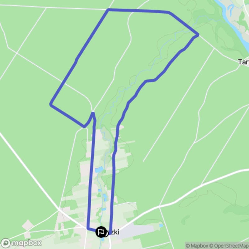 Łatwa, 6.7km trasa turystyczna rozpoczynająca się w Gruszkach \/ 

(Łatwa, 6.7km trase turystyczna rozpoczynająca się w Gruszkach) - Gruszki