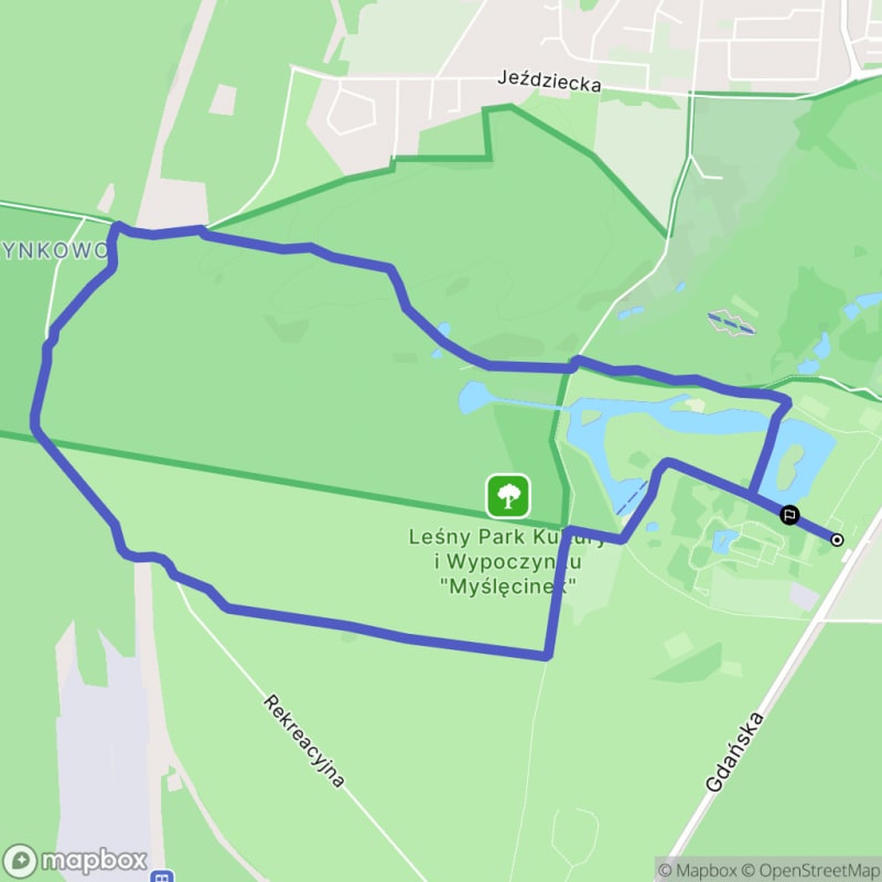 Łatwa, 7,3km dystansowa przechadzka po Bydgoszczy dla początkujących - Bydgoszcz