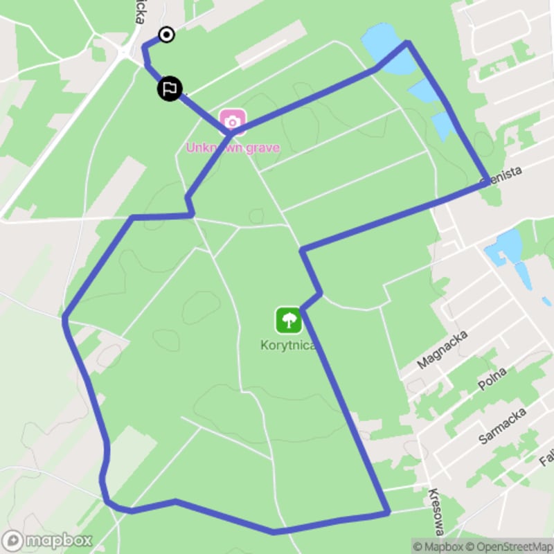 Łatwa, 7.6km trasa turystyczna rozpoczynająca się w Mościskach \/ 

(Łatwa, 7.6km trasa turystyczna rozpoczynająca się w Mościskach) - Mościska