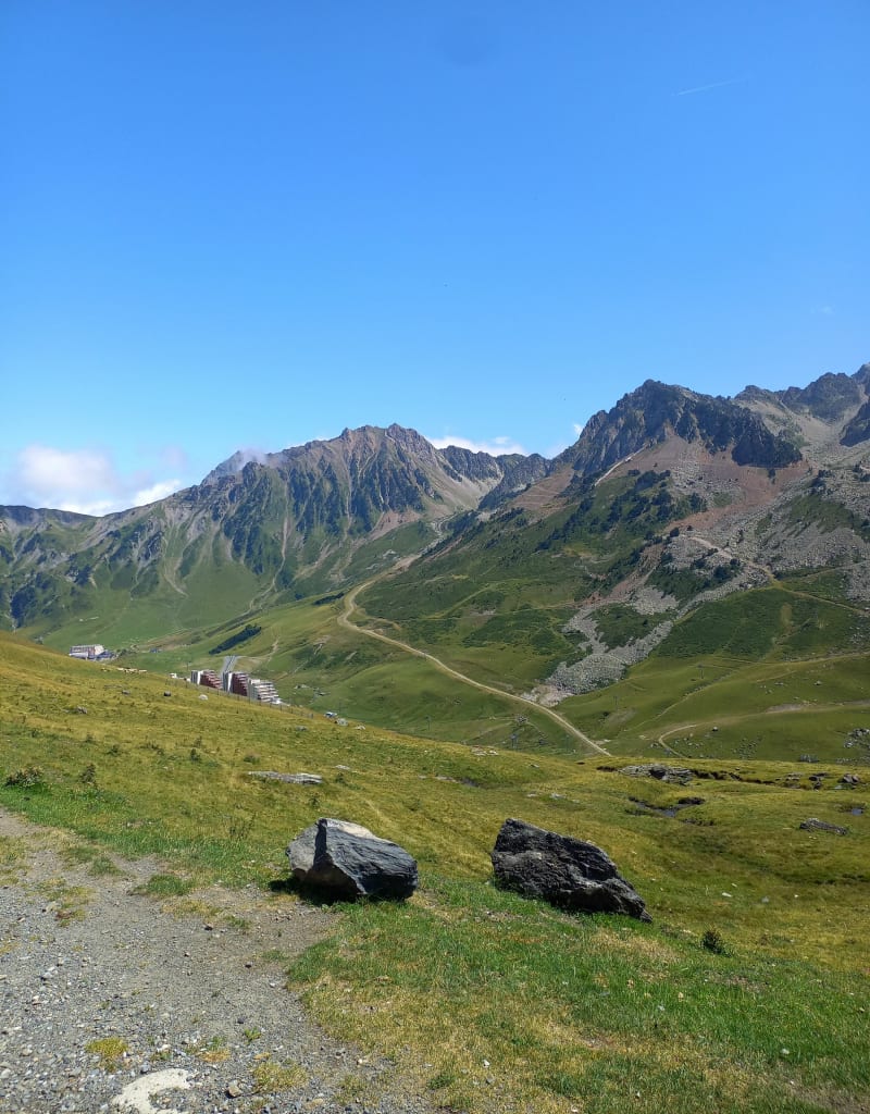Au dessus de La Mongie et vue sur le Pic du Midi - Bagnères-de-Bigorre