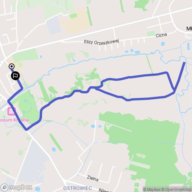 Łatwa, 5,7km trasa turystyczna rozpoczynająca się w Lubaczowie.\n - Lubaczów