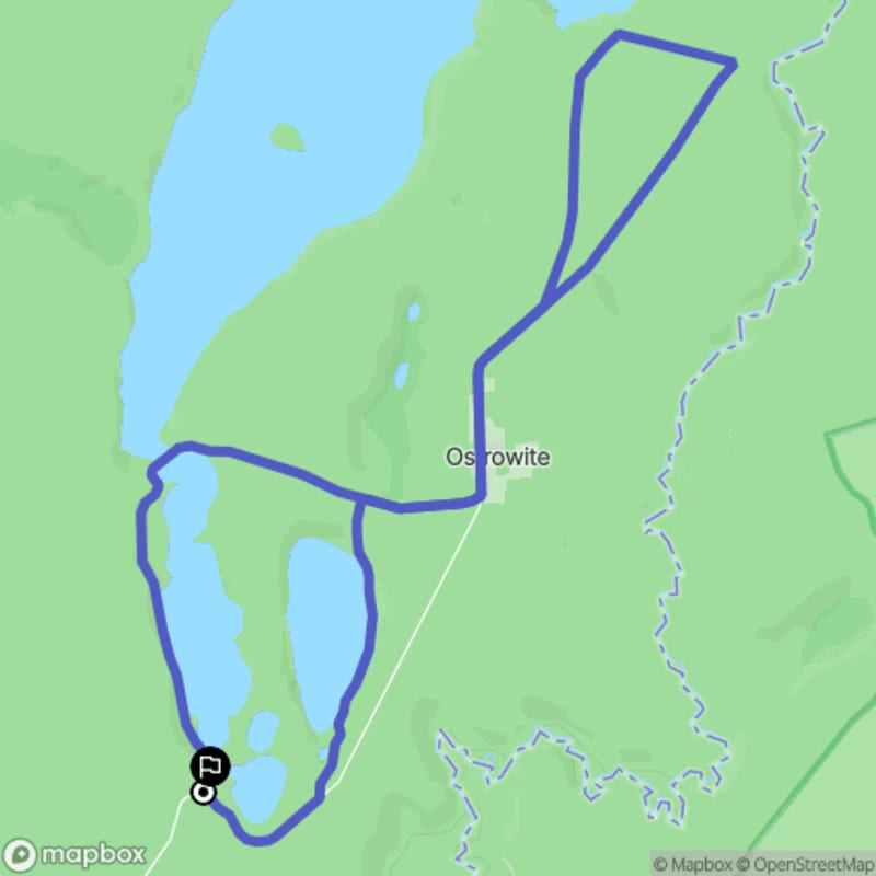 Ścieżką przez Głusko na trudny poziom trudności do przebycia, 9,7 km - polski tytuł wędrówki - Głusko