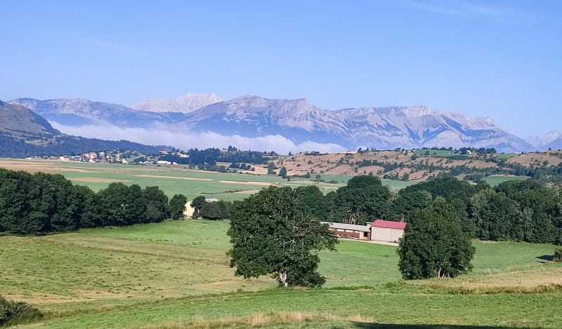 La montée d'Archinard - Ancelle