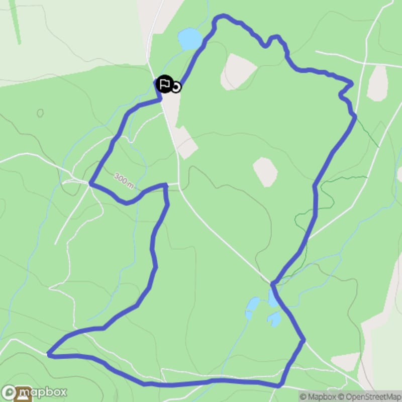 Łatwa pieszałka w Twardociu o długości 4,5 km - tytuł w polskim języku - Twardocice