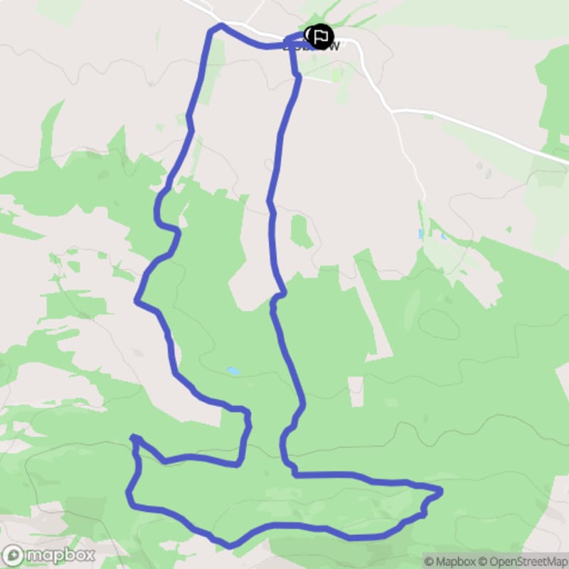 Ścieżka wzdłuż rzeki z poziomem średnim - Dobków, dystans 12,6 km - Dobków