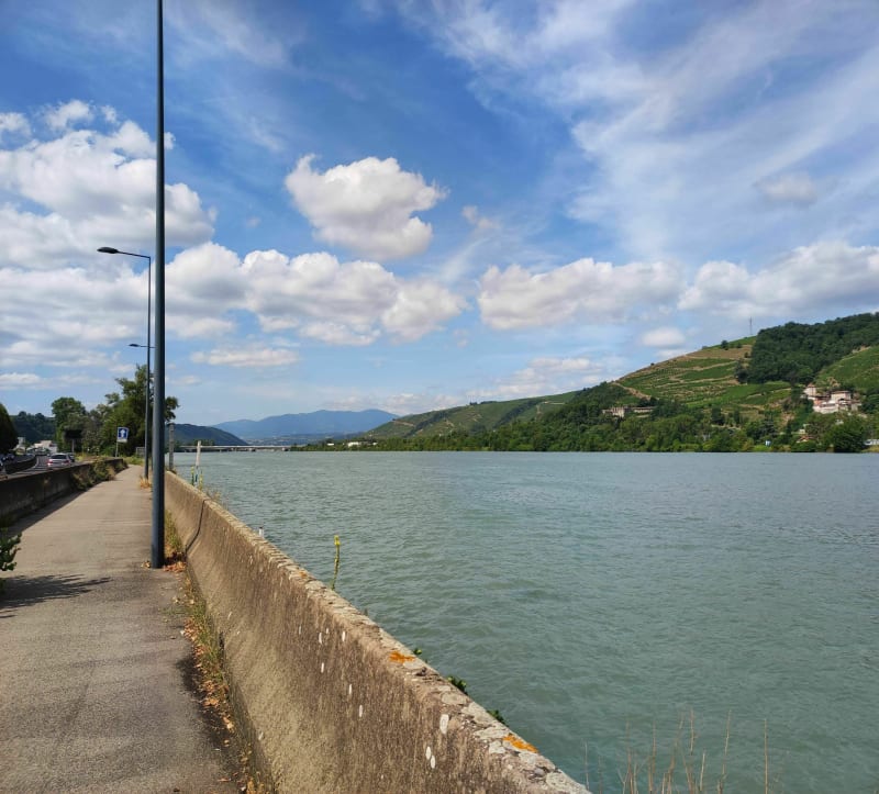 Balade au bord du Rhône à Vienne - Vienne