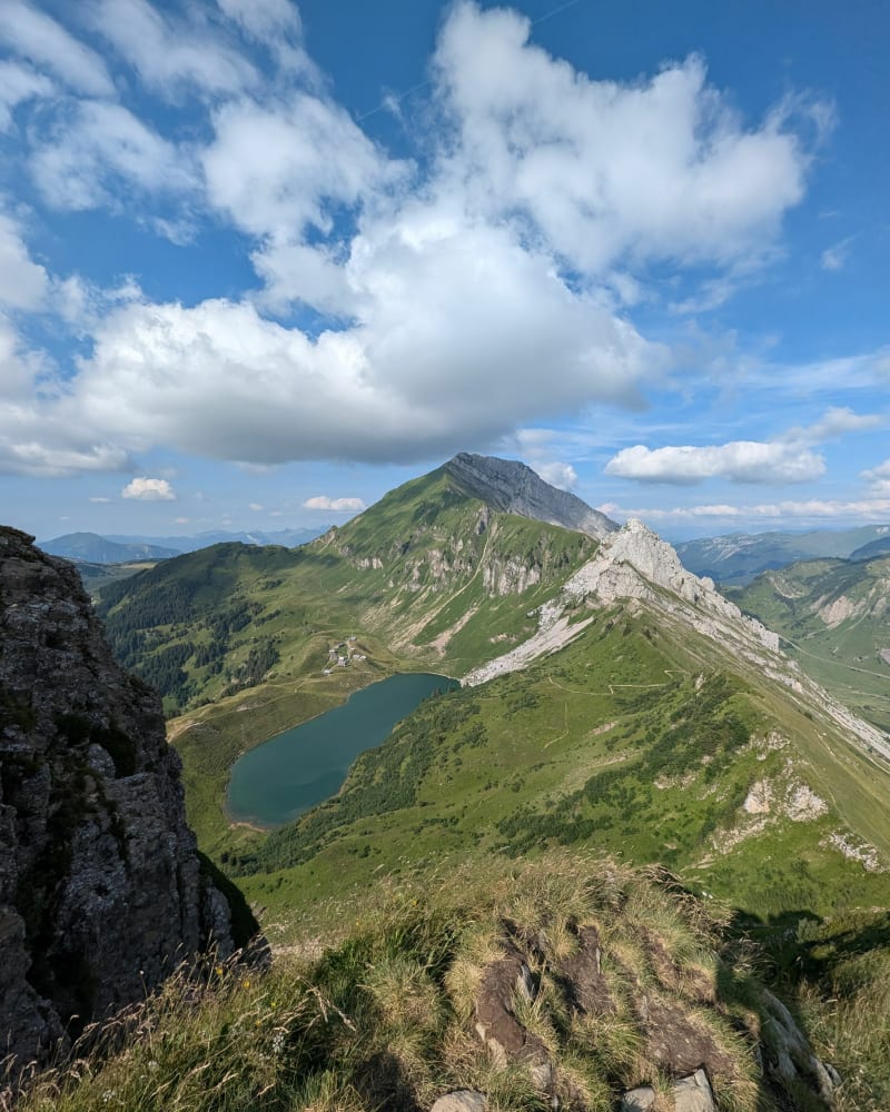 Lac de Lessy par l'Aiguille Verte - Le Grand-Bornand