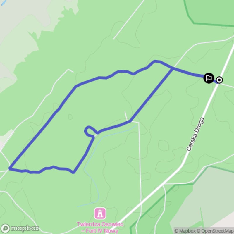 Spacer łatwy w Olszowie Drodze, dystans 4,7 km - polski - Olszowa Droga