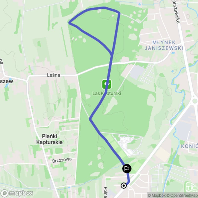 Łatwa, 5.6km, spacer dla początkujących w Radomie - tytuł wędrówki - Radom