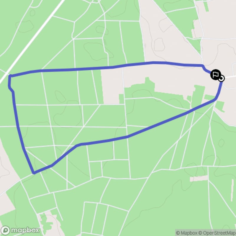 Łatwa, 4,5km trasa turystyczna w Miłczu \/ 4,5 km łatwa ścieżka w Miłczu - Miłcz