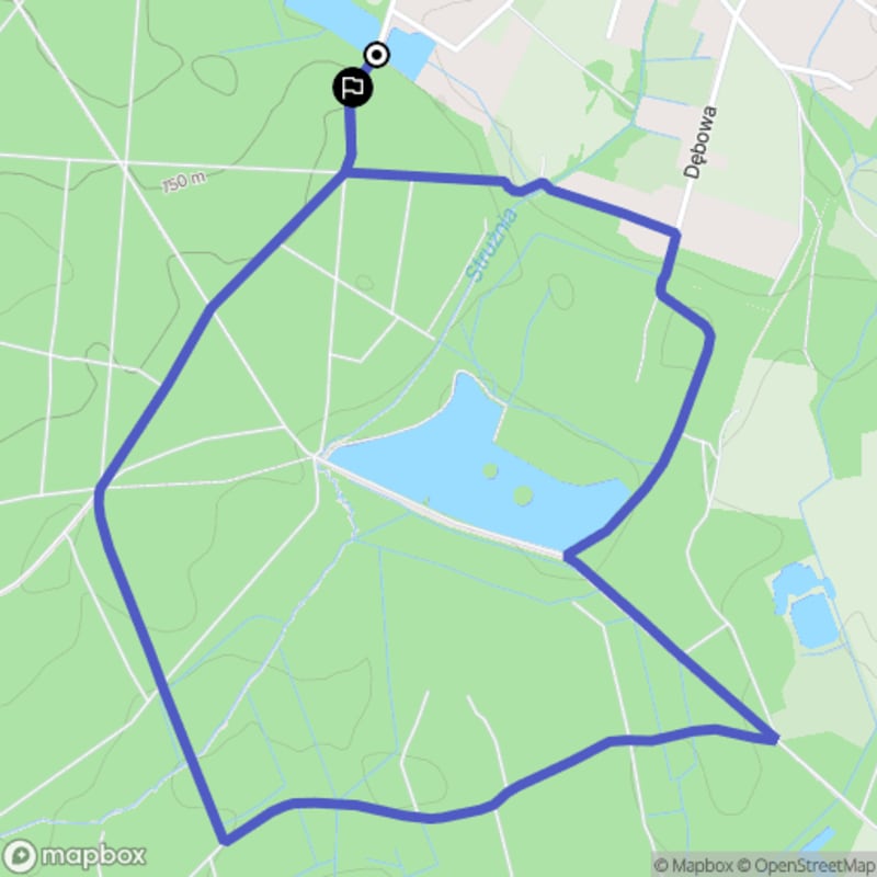 Łatwa, 4,5km trasa turystyczna rozpoczynająca się w Jary - Praktyczne wycieczki dla początkujących - Jary