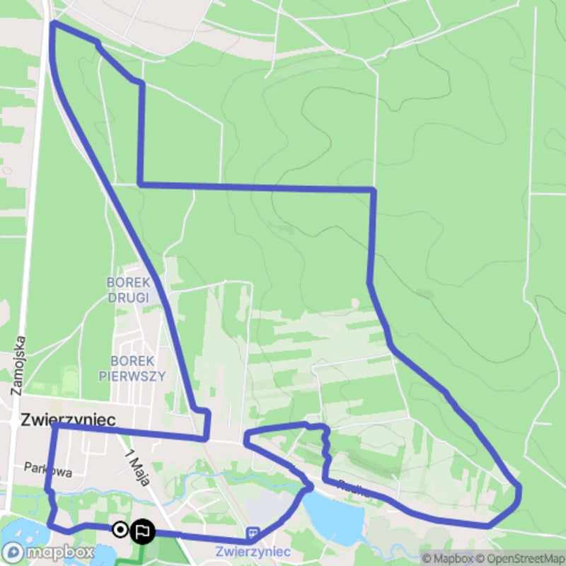 Wymagający 11,5-kilometrowy szlak kamiennogórski - Zwierzyniec