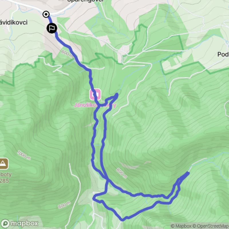 Mala Fatra - trudna, średnio zaawansowana wędrówka do Dolnych i Górnych Diery - Terchová