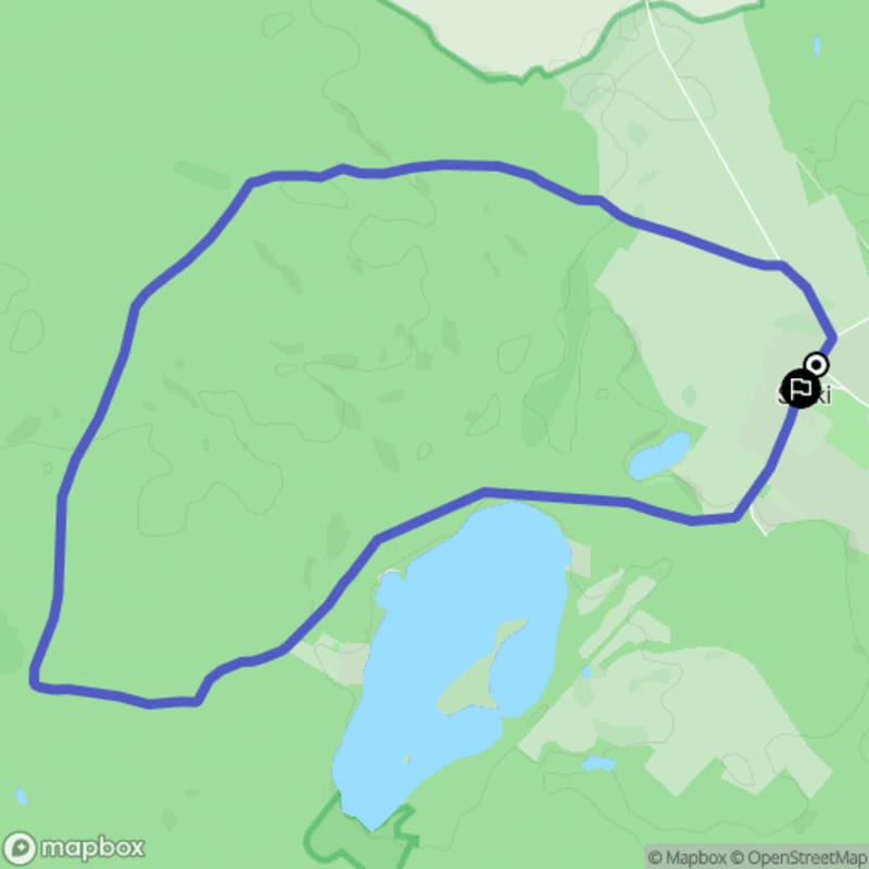 Ścieżka wzdłuż rzeki Stokówka - 9,4 km, poziom trudności średni - Stoki