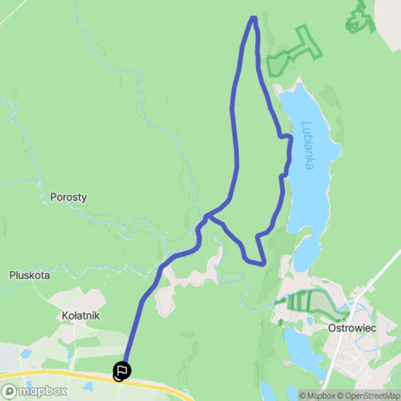 Ścieżka wzdłuż rzeki w Wałczu - 12,3 km, poziom trudności średni - Wałcz
