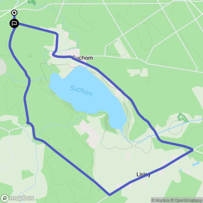 Spacer łatwy o długości 6,4 km w Suchom - Suchom