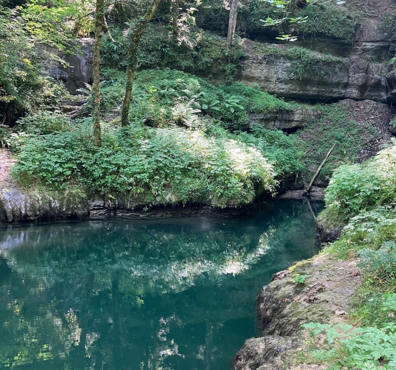 Source de l’Ain près de Nozeroy - Conte