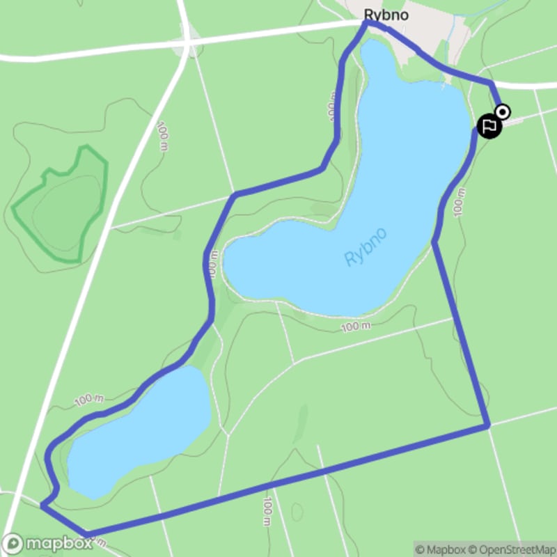 Łatwa, 4.2km trasa turystyczna rozpoczynająca się w Rybnie \/ 

(NB: Podany tytuł jest już w języku polskim i nie wymaga tłumaczenia.) - Rybno