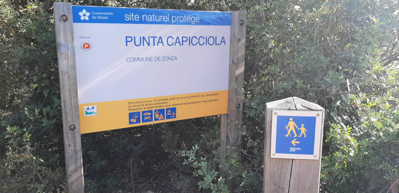 Balade Punta Capucciola - Zonza