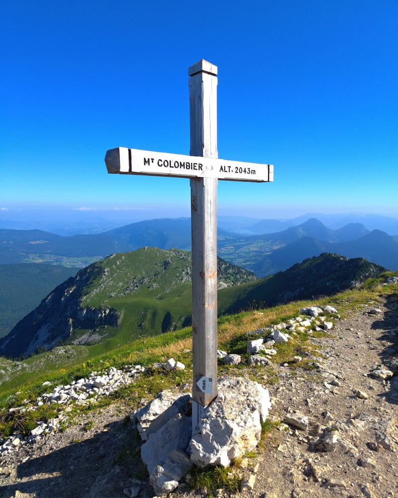 Mont Colombier par le Muret - Aillon-le-Jeune