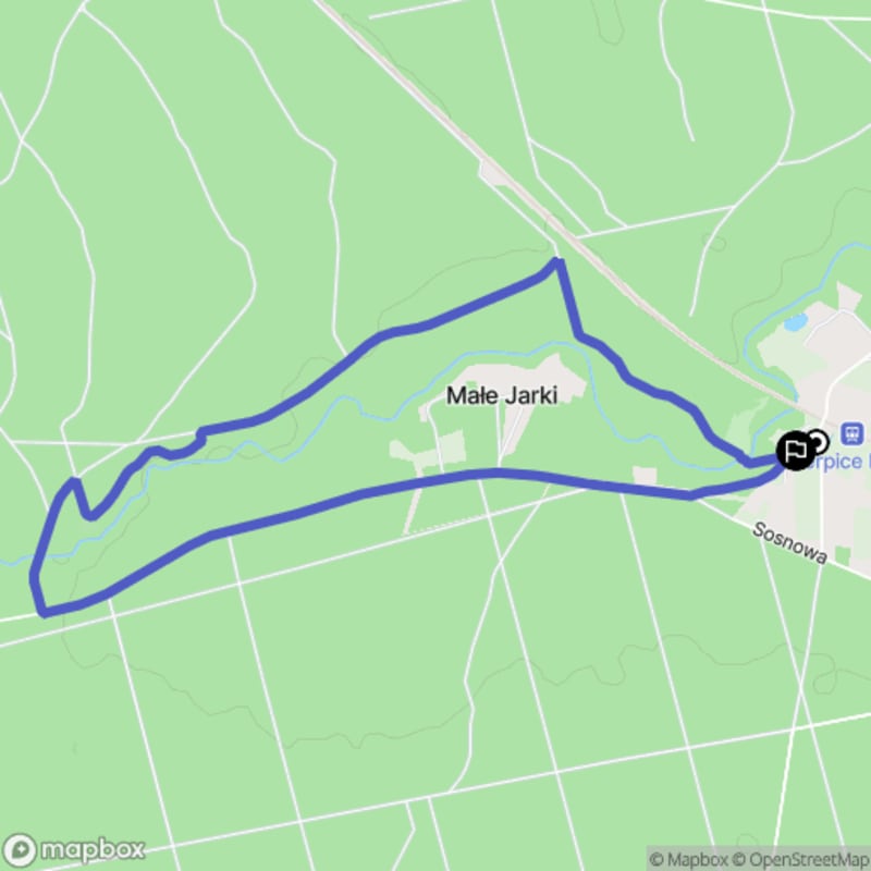 Łatwa wędrówka po Cierpicach (5,6 km) - tytuł wędrówki - Cierpice