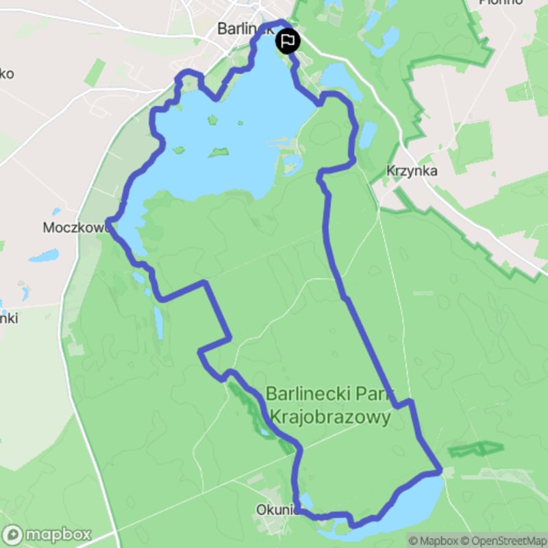 Wymagająca 20-kilometrowa wędrówka w pobliżu Barlinka, Polska - Barlinek