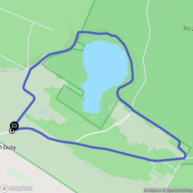 Spacer łatwy o długości 4,2 km z miejsca Sendeń Duży - Sendeń Duży