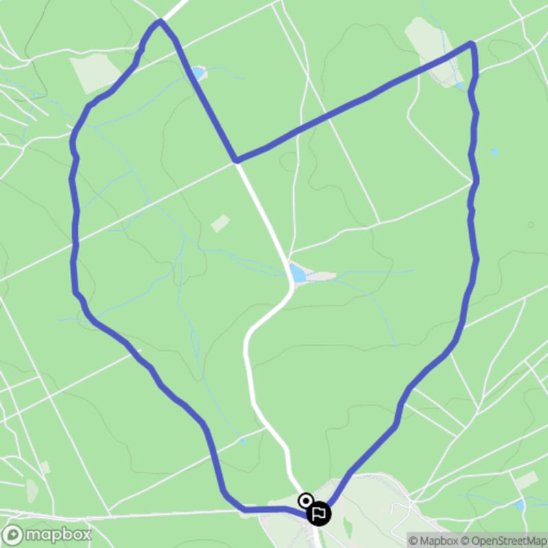 Łatwa, 6.5km rada wstąpienie z Osek na ścieżkę do lasu - polski tytuł przechadzki - Osek