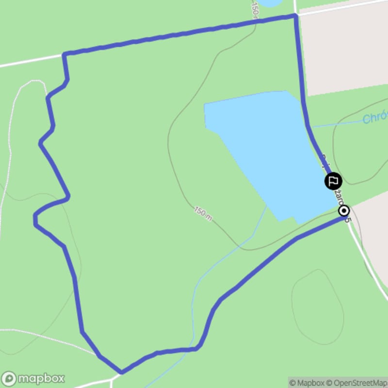 1,7 km trudna wędrówka - przyrodnicza ścieżka edukacyjna Chróstnik - Lubin