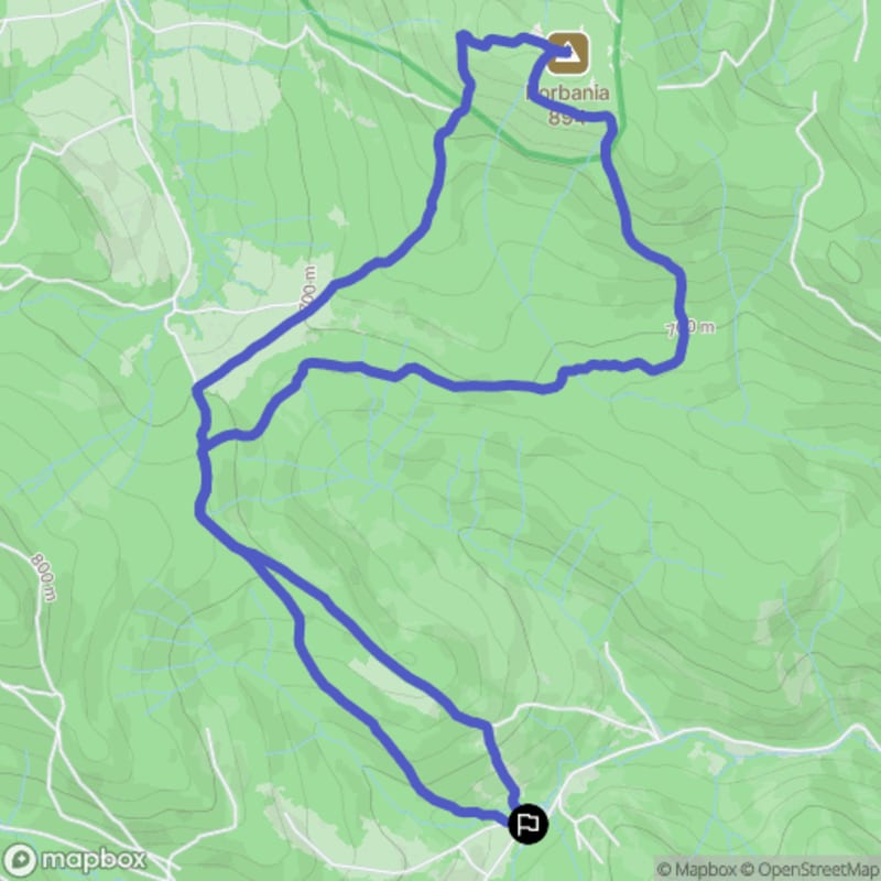 Umiarkowana wędrówka 8,6 km: Łopienka do Korbanii i przełęczy Hyrcza - Łopienka
